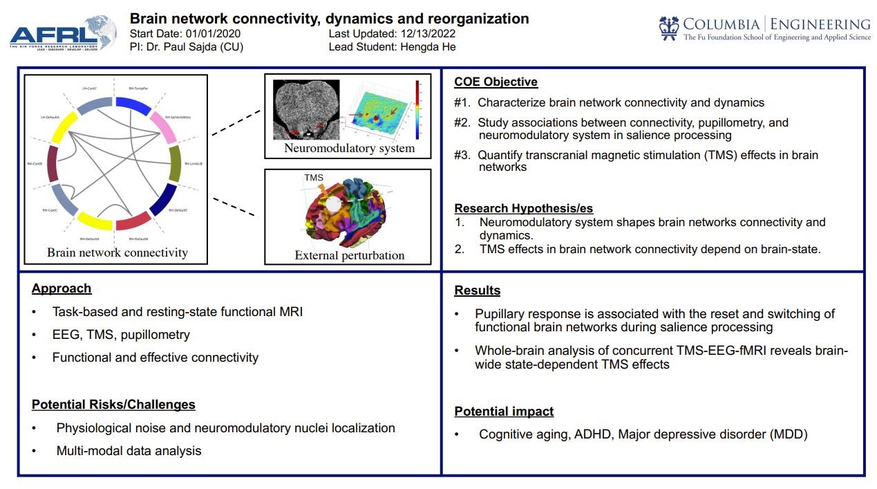 "Brain network connectivity, dynamics and reorganization"